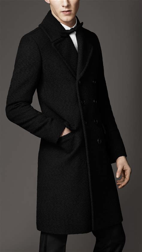 men's burberry bubble coat|burberry men's wool overcoat.